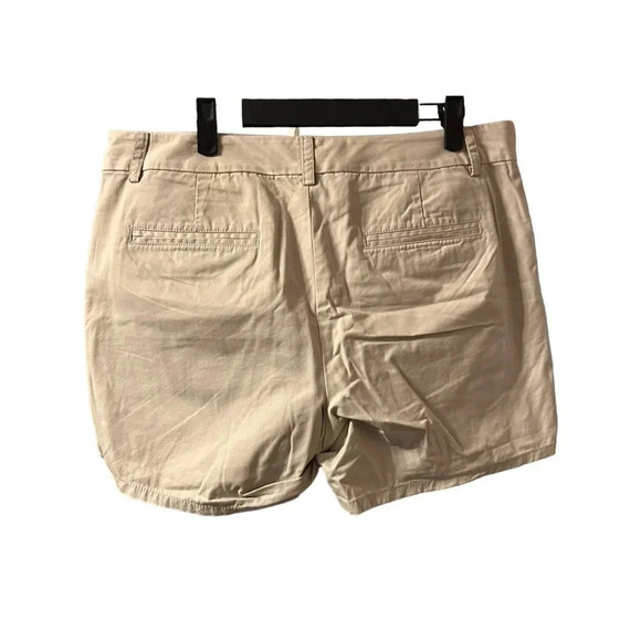 GAP AUBREY WOMENS KHAKI SHORTS - Picture 2 of 4